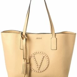 Cheap 💯 Valentino by Mario Valentino Soho Rock Leather Tote for 👩 women 😉