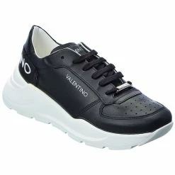 Cheapest ⌛ Valentino by Mario Valentino Thor Leather 👟 Sneaker for men 👏