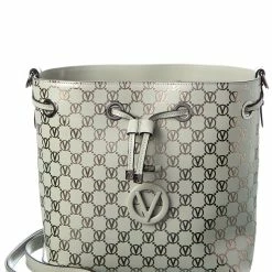 Wholesale ๐ฅฐ Valentino by Mario Valentino Karl Monogram Leather Bucket Bag for ๐ฉ women โ