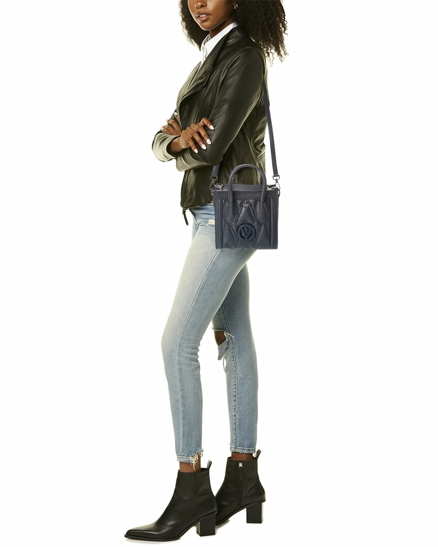 Cheap ๐ Valentino by Mario Valentino Eva Diamond Leather Tote for ๐ฉ women ๐ฏ - Image 4