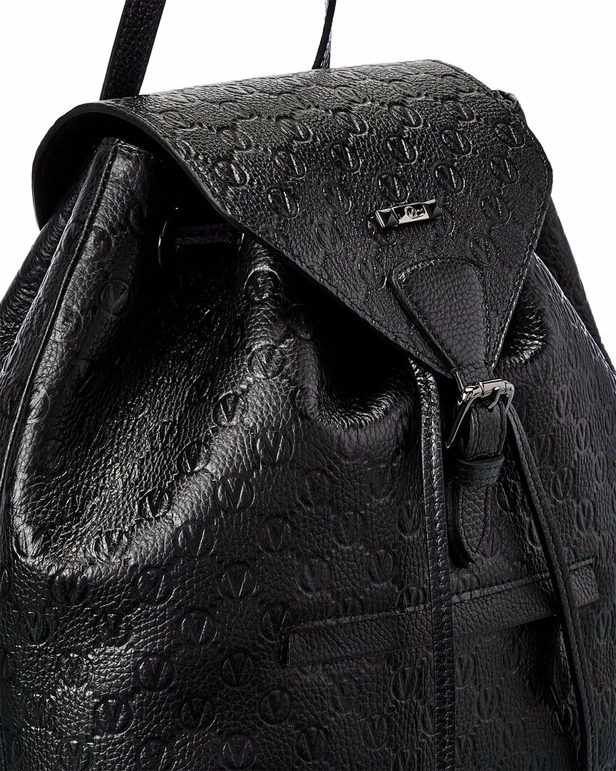 Hot Sale 👏 Valentino by Mario Valentino Leon Dollaro Leather Bucket Bag for 👩 women 😉 - Image 3