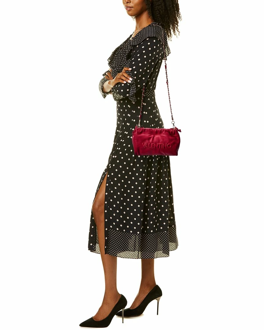 Coupon ✨ Valentino by Mario Valentino Cara Embossed Leather Crossbody for 👩 women ⭐ - Image 4