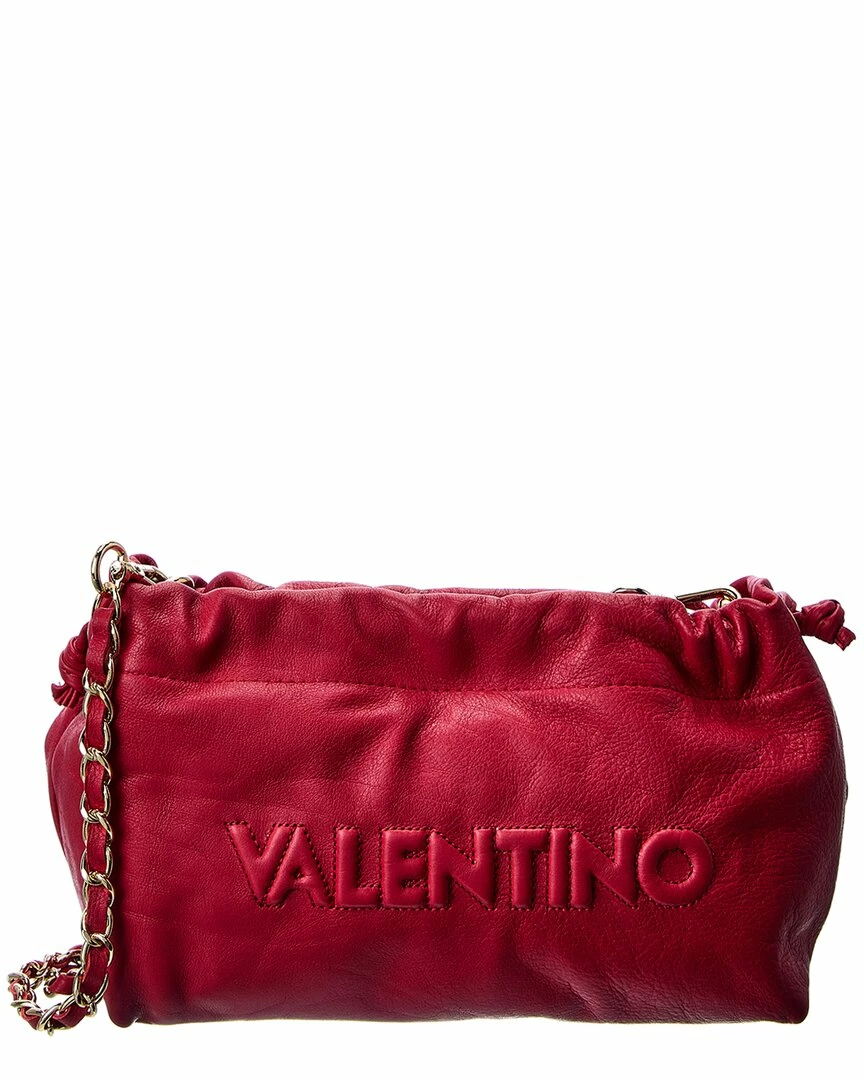 Coupon ✨ Valentino by Mario Valentino Cara Embossed Leather Crossbody for 👩 women ⭐