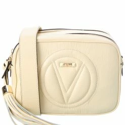 Promo ✔️ Valentino by Mario Valentino Heidi Signature Leather Shoulder Bag for 👩 women ⌛