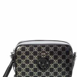 New 🎉 Valentino by Mario Valentino Babette Monogram Leather Crossbody for 👩 women ⌛