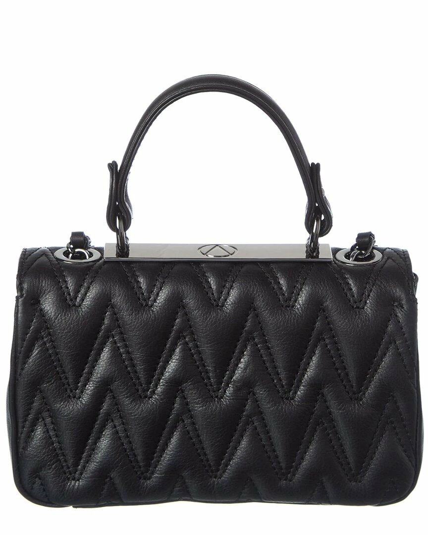 Best Pirce ✔️ Valentino by Mario Valentino Poisson D Plate Leather Crossbody for 👩 women 🎁 - Image 2
