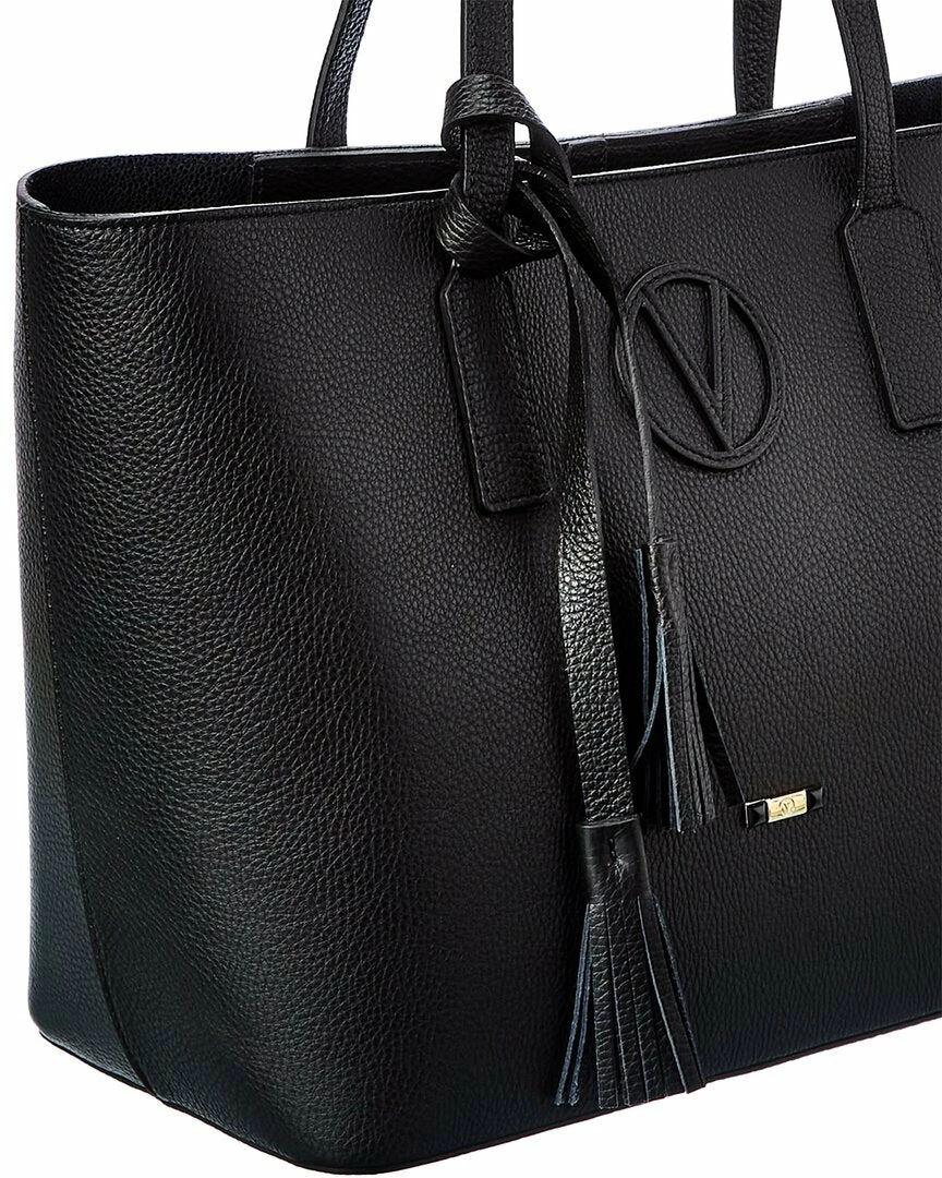 Brand new 😉 Valentino by Mario Valentino Lynn D Plate Leather Satchel for 👩 women 🔔 - Image 3