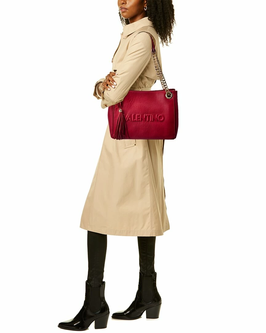 Outlet ๐ฏ Valentino by Mario Valentino Luisa Embossed Leather Shoulder Bag for ๐ฉ women ๐ - Image 4