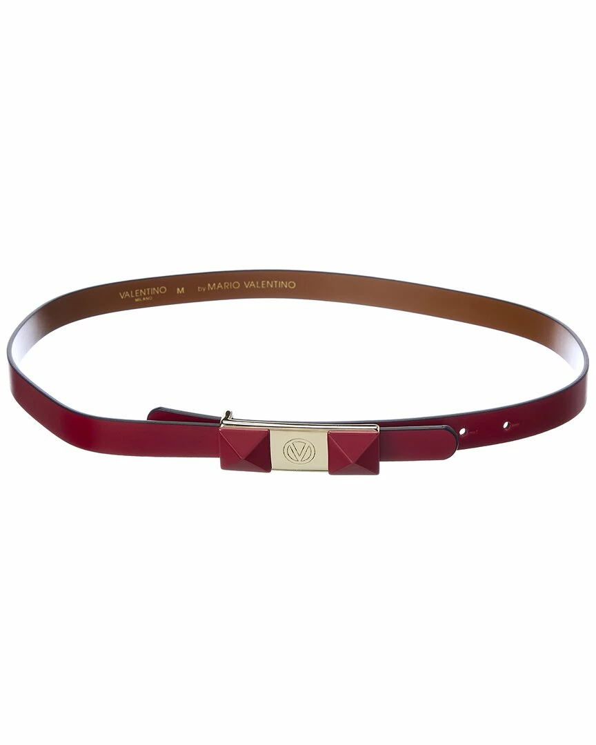 Promo ๐ Valentino by Mario Valentino Lea Soave Leather Belt for ๐ฉ women โญ