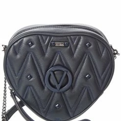 Coupon 🧨 Valentino by Mario Valentino Mon Coeur Diamond Leather Shoulder Bag for 👩 women 😉