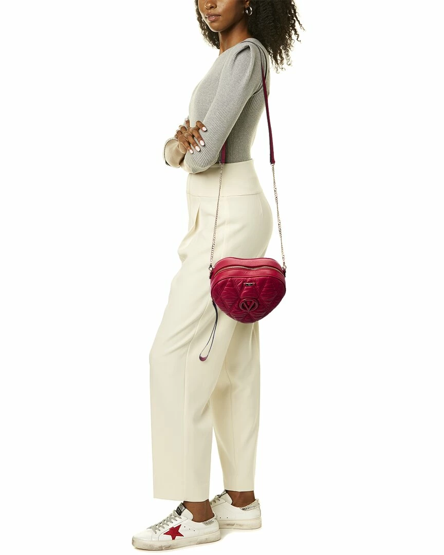 Coupon ❤️ Valentino by Mario Valentino Mon Coeur Matelasse Leather Shoulder Bag for 👩 women ✨ - Image 4