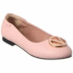 Promo 🧨 Valentino by Mario Valentino Calliope Leather Flat for 👩 women ❤️