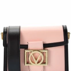 Best Sale 🤩 Valentino by Mario Valentino Scarlett V Emblem Leather Crossbody for 👩 women 🎉