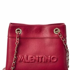 Budget 💯 Valentino by Mario Valentino Rita Embossed Leather Shoulder Bag for 👩 women ✔️