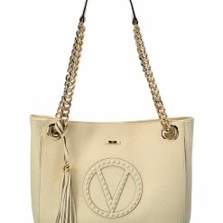 Best Pirce 🔔 Valentino by Mario Valentino Luisa Rock Leather Shoulder Bag for 👩 women 😉
