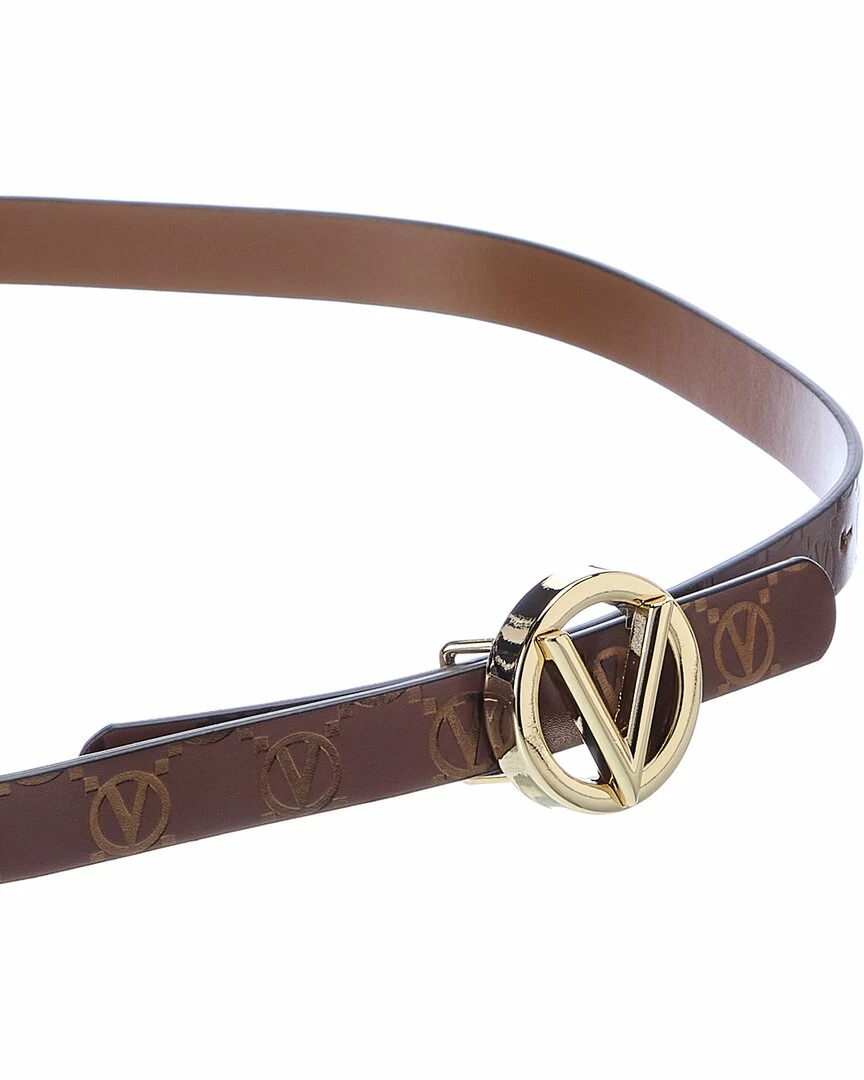 Outlet 👍 Valentino by Mario Valentino Baby Monogram Leather Belt for 👩 women 💯 - Image 2