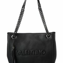 Outlet 👏 Valentino by Mario Valentino Luisa Embossed Leather Shoulder Bag for 👩 women 😍