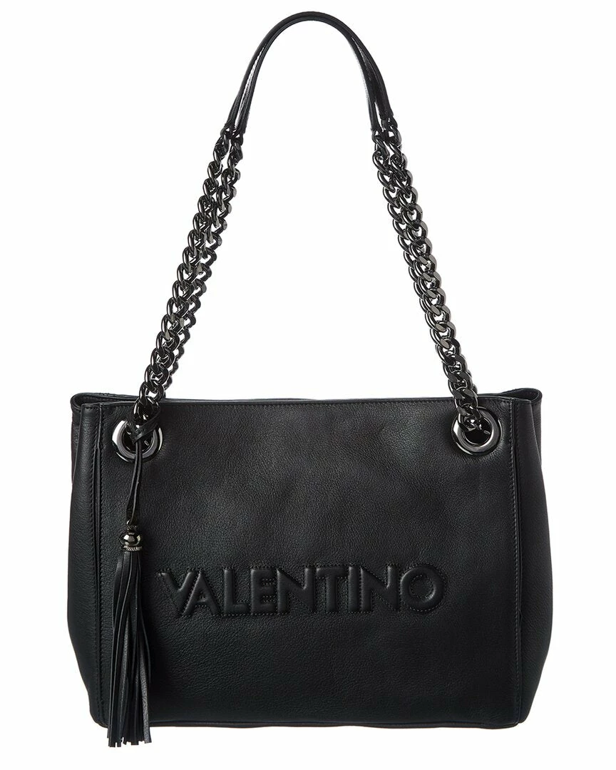 Outlet 👏 Valentino by Mario Valentino Luisa Embossed Leather Shoulder Bag for 👩 women 😍