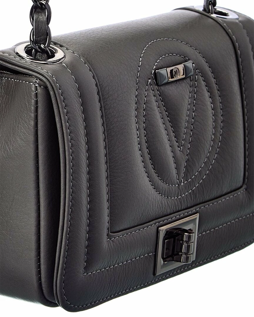 Best Pirce ❤️ Valentino by Mario Valentino Beatriz Signature Leather Shoulder Bag for 👩 women 👏 - Image 3