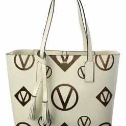 Hot Sale 🤩 Valentino by Mario Valentino Soho Magnus Leather Tote for 👩 women 😉