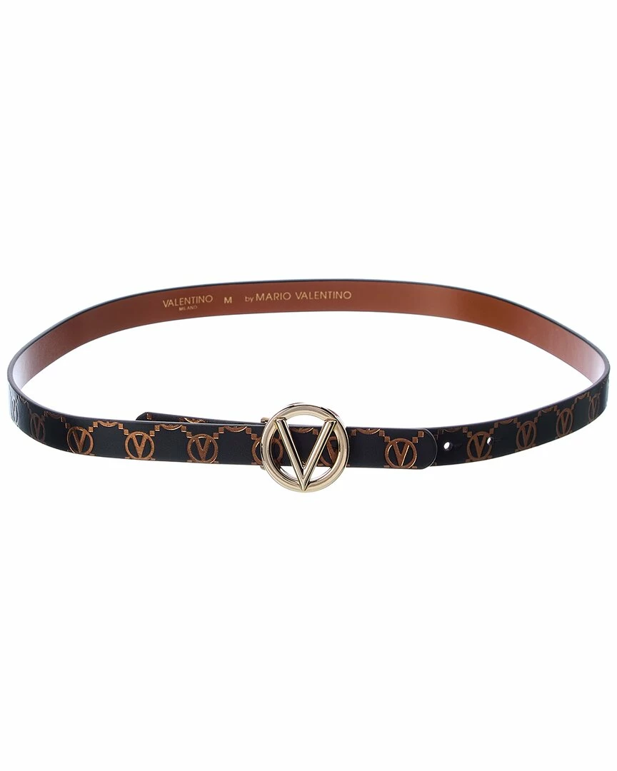 Budget โ๏ธ Valentino by Mario Valentino Baby Monogram Soave Leather Belt for ๐ฉ women ๐