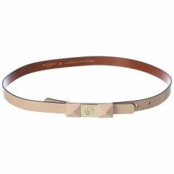 Discount 😉 Valentino by Mario Valentino Lea Soave Leather Belt for 👩 women 🎁