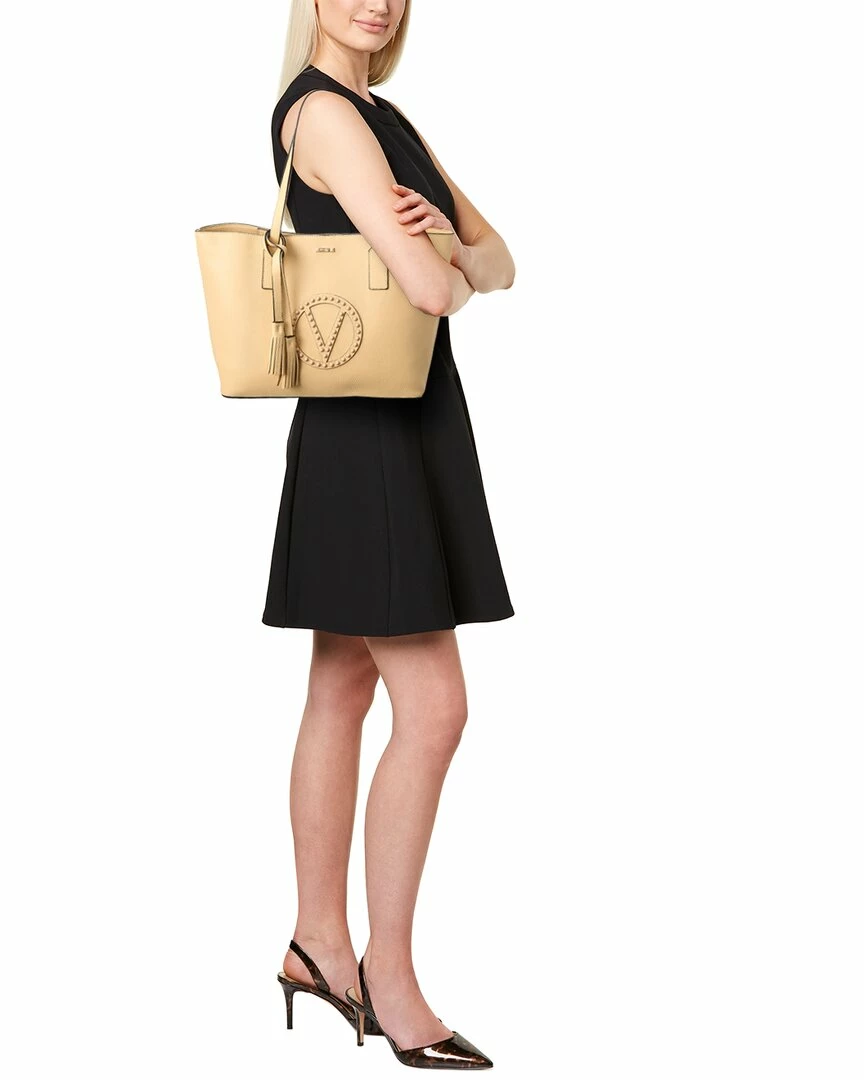 Cheap 💯 Valentino by Mario Valentino Soho Rock Leather Tote for 👩 women 😉 - Image 4