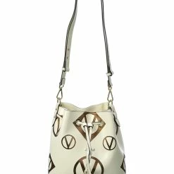 Cheapest โค๏ธ Valentino by Mario Valentino Karl Magnus Leather Bucket Bag for ๐ฉ women ๐งจ