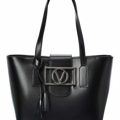 Cheap 🎁 Valentino by Mario Valentino Delphine Super V Leather Tote for 👩 women 😀