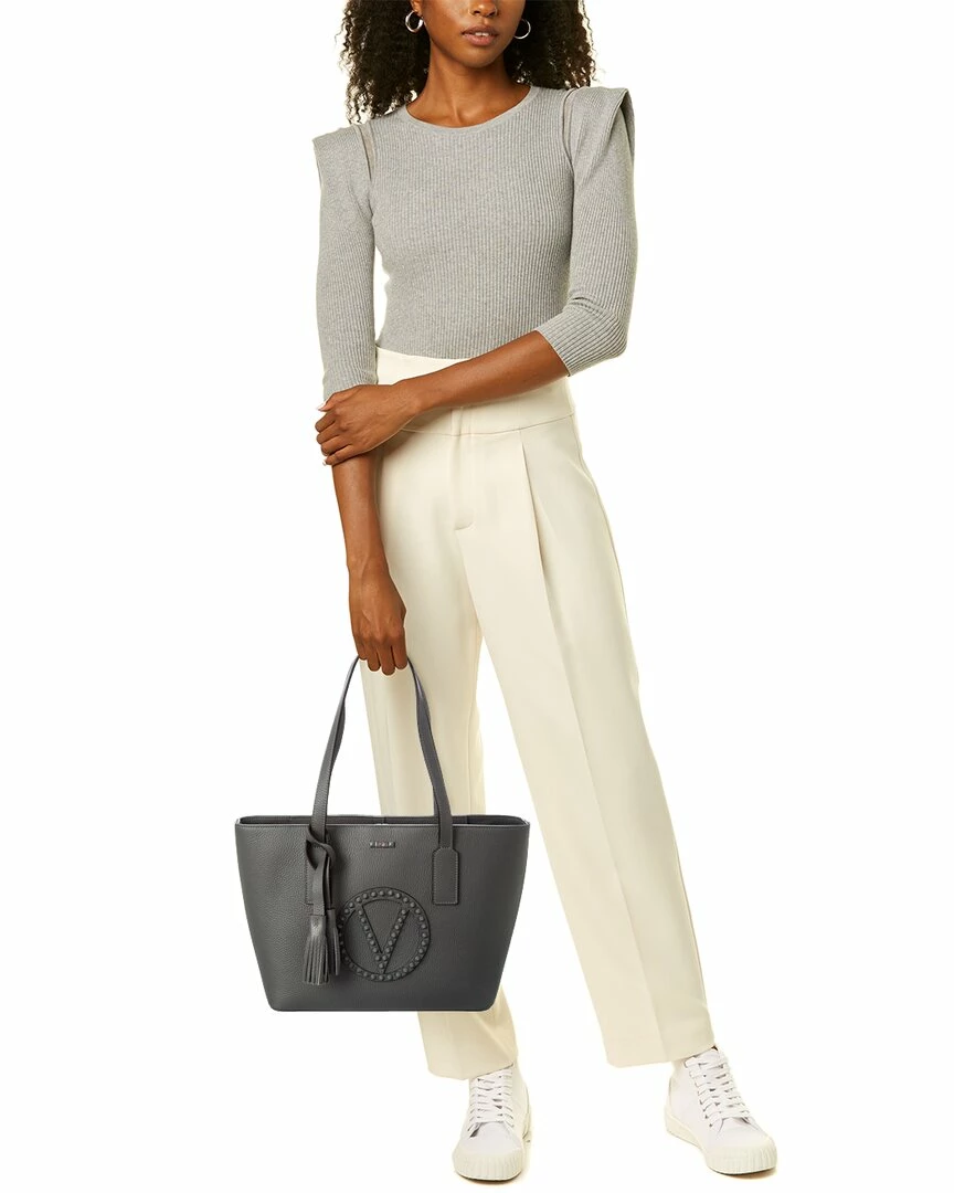 Budget 🤩 Valentino by Mario Valentino Prince Rock Leather Tote for 👩 women 🥰 - Image 4