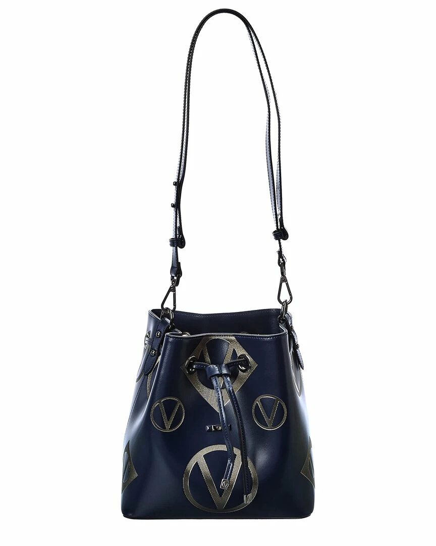 New 💯 Valentino by Mario Valentino Karl Magnus Leather Bucket Bag for 👩 women 🔔