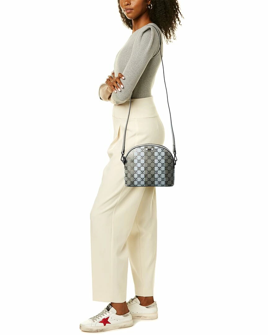 Deals โจ Valentino by Mario Valentino Diana Monogram Leather Crossbody for ๐ฉ women ๐ฅ - Image 4