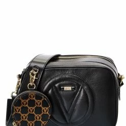 Promo 😀 Valentino by Mario Valentino Heidi Signature Leather Shoulder Bag for 👩 women 😍