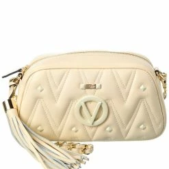 Hot Sale 😀 Valentino by Mario Valentino Bella Diamond Leather Crossbody for 👩 women 🎉
