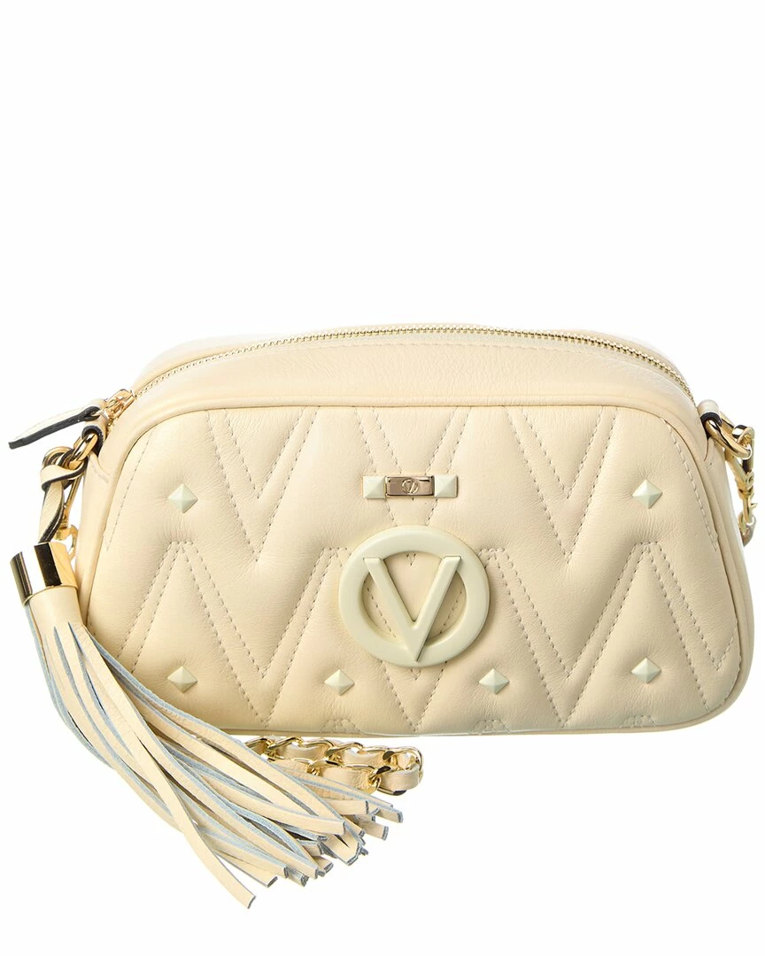 Hot Sale 😀 Valentino by Mario Valentino Bella Diamond Leather Crossbody for 👩 women 🎉