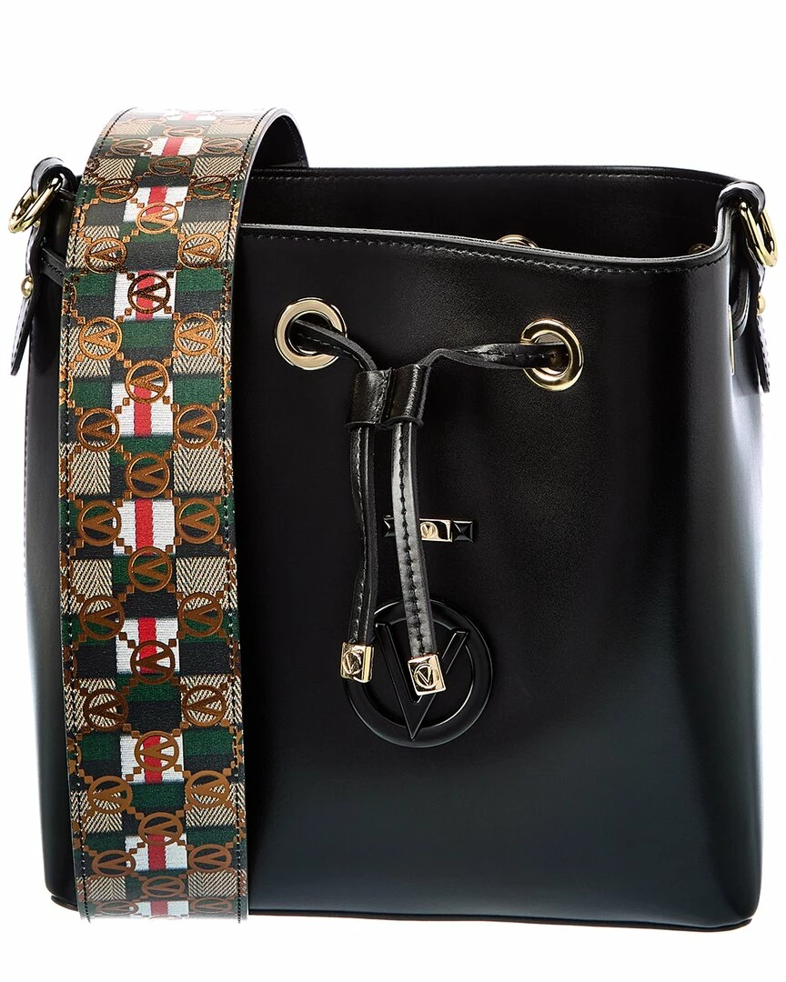 Best reviews of 😉 Valentino by Mario Valentino Karl Rope Guitar Leather Bucket Bag for 👩 women 🎁