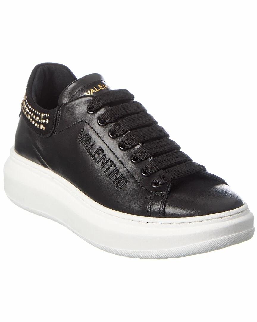 Cheapest ๐ Valentino by Mario Valentino Fresia Sparkling Leather ๐ Sneaker for ๐ฉ women ๐