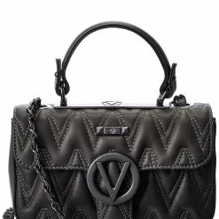 Buy 🔔 Valentino by Mario Valentino Poisson D Plate Leather Shoulder Bag for 👩 women ❤️