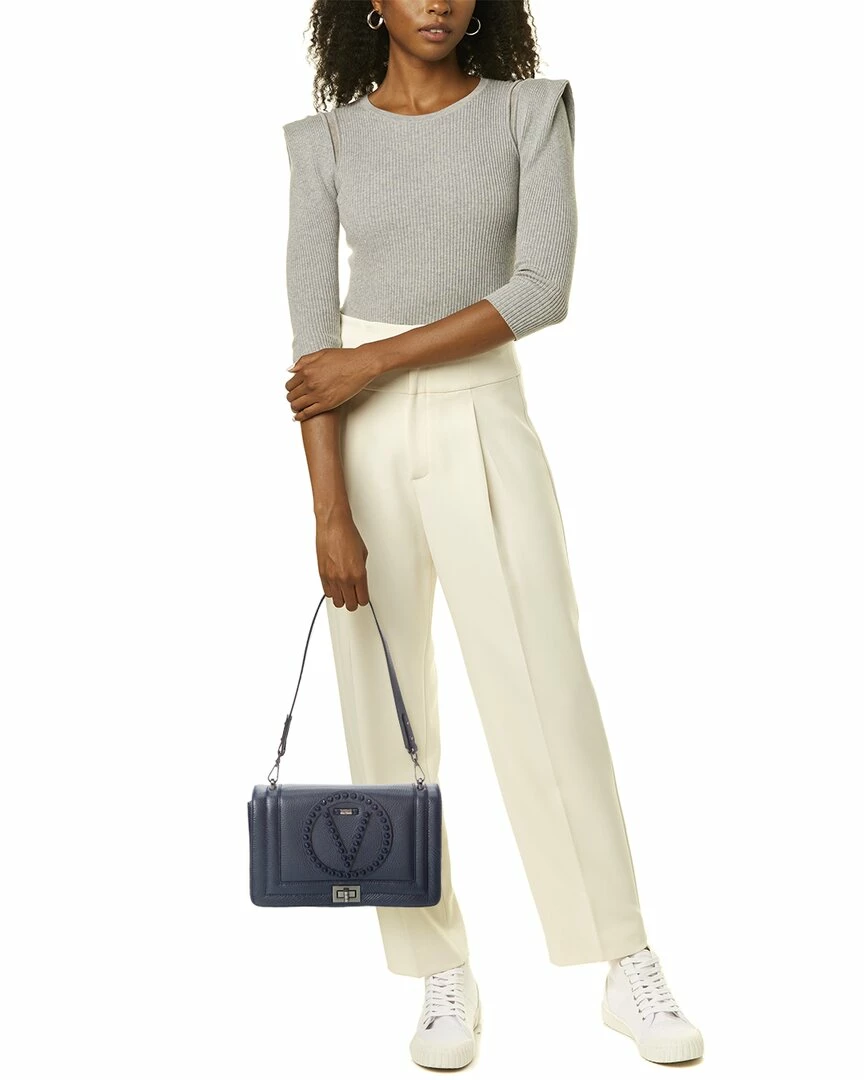 Best deal ๐ Valentino by Mario Valentino Alice Rock Leather Shoulder Bag for ๐ฉ women ๐คฉ - Image 4