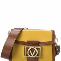 Best reviews of ⌛ Valentino by Mario Valentino Scarlett V Emblem Leather Crossbody for 👩 women 🎉