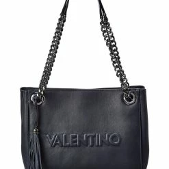 Buy 🛒 Valentino by Mario Valentino Luisa Embossed Leather Shoulder Bag for 👩 women 🎉