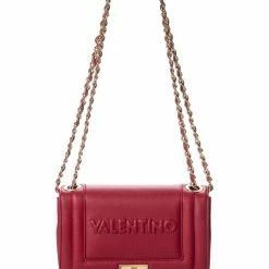 Top 10 👍 Valentino by Mario Valentino Beatriz Embossed Leather Shoulder Bag for 👩 women ⭐