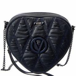 Budget 🌟 Valentino by Mario Valentino Mon Coeur Matelasse Leather Shoulder Bag for 👩 women 🧨