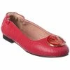Best deal ❤️ Valentino by Mario Valentino Calliope Leather Flat for 👩 women 🎁