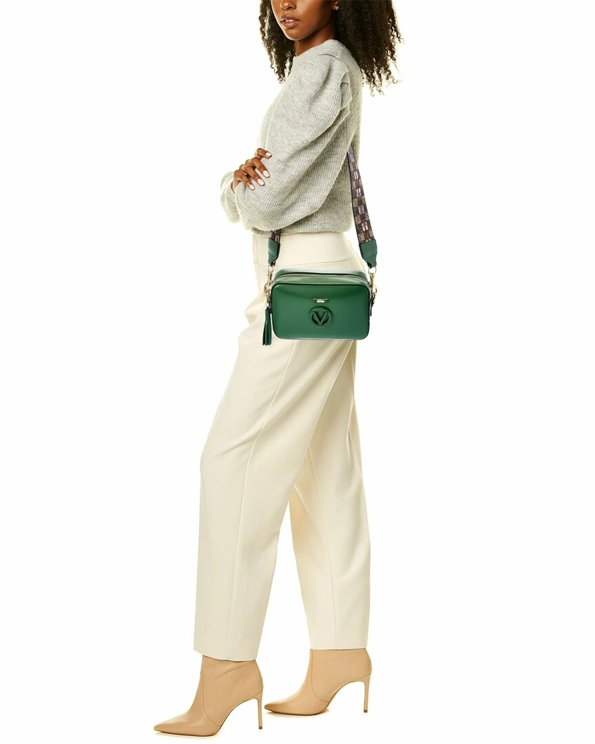 Outlet ❤️ Valentino by Mario Valentino Babette Rope Guitar Leather Crossbody for 👩 women 🎉 - Image 4