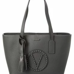 Budget 🤩 Valentino by Mario Valentino Prince Rock Leather Tote for 👩 women 🥰