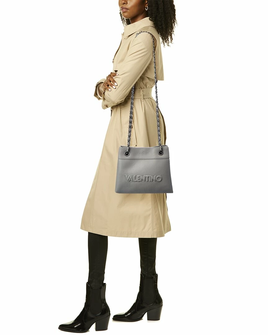 Wholesale 🛒 Valentino by Mario Valentino Rita Embossed Leather Shoulder Bag for 👩 women 🔥 - Image 4