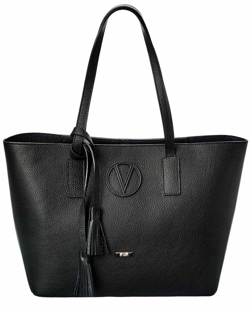 Brand new 😉 Valentino by Mario Valentino Lynn D Plate Leather Satchel for 👩 women 🔔