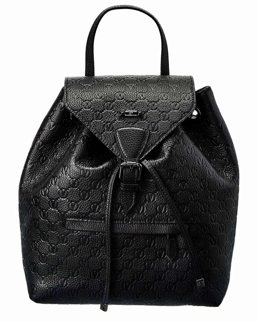 Hot Sale 👏 Valentino by Mario Valentino Leon Dollaro Leather Bucket Bag for 👩 women 😉