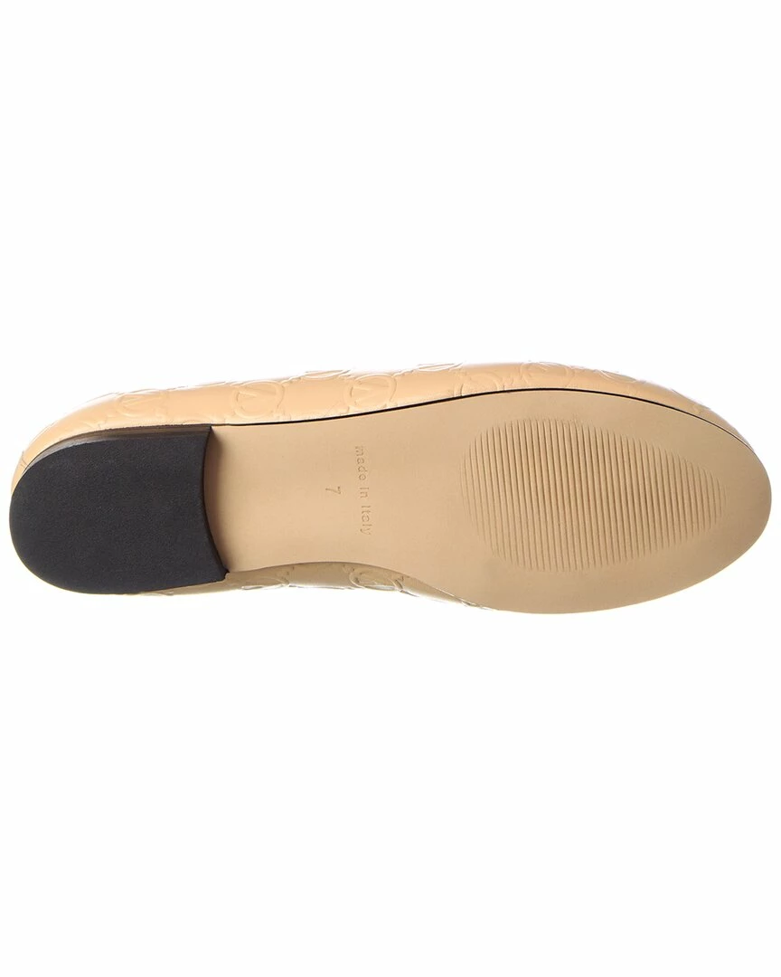 Cheapest 👍 Valentino by Mario Valentino Calliope Leather Flat for 👩 women ✔️ - Image 4
